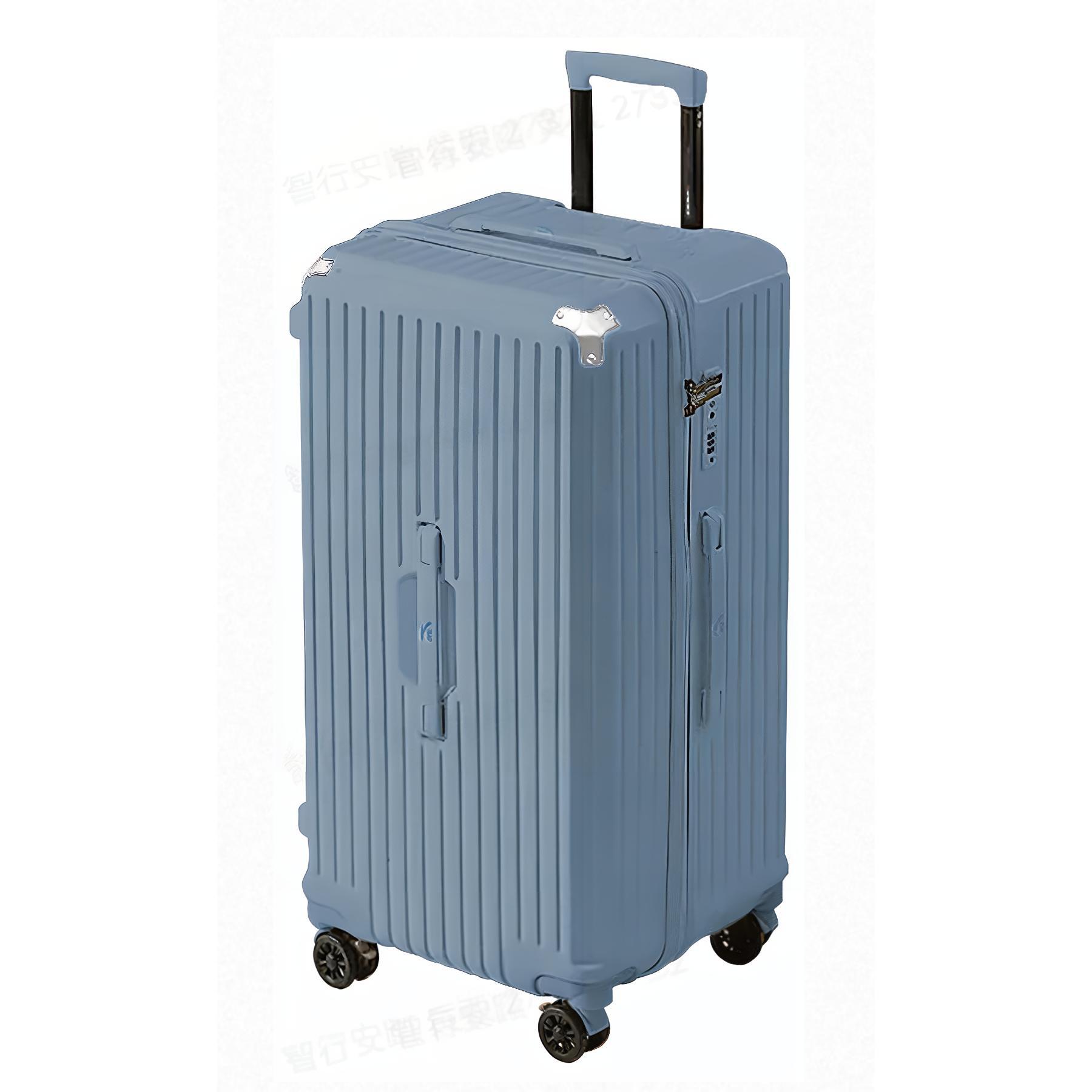 Anta Fashion Large Capacity Zipper Suitcase Unisex Luggage Blue 1825271862R-3 28