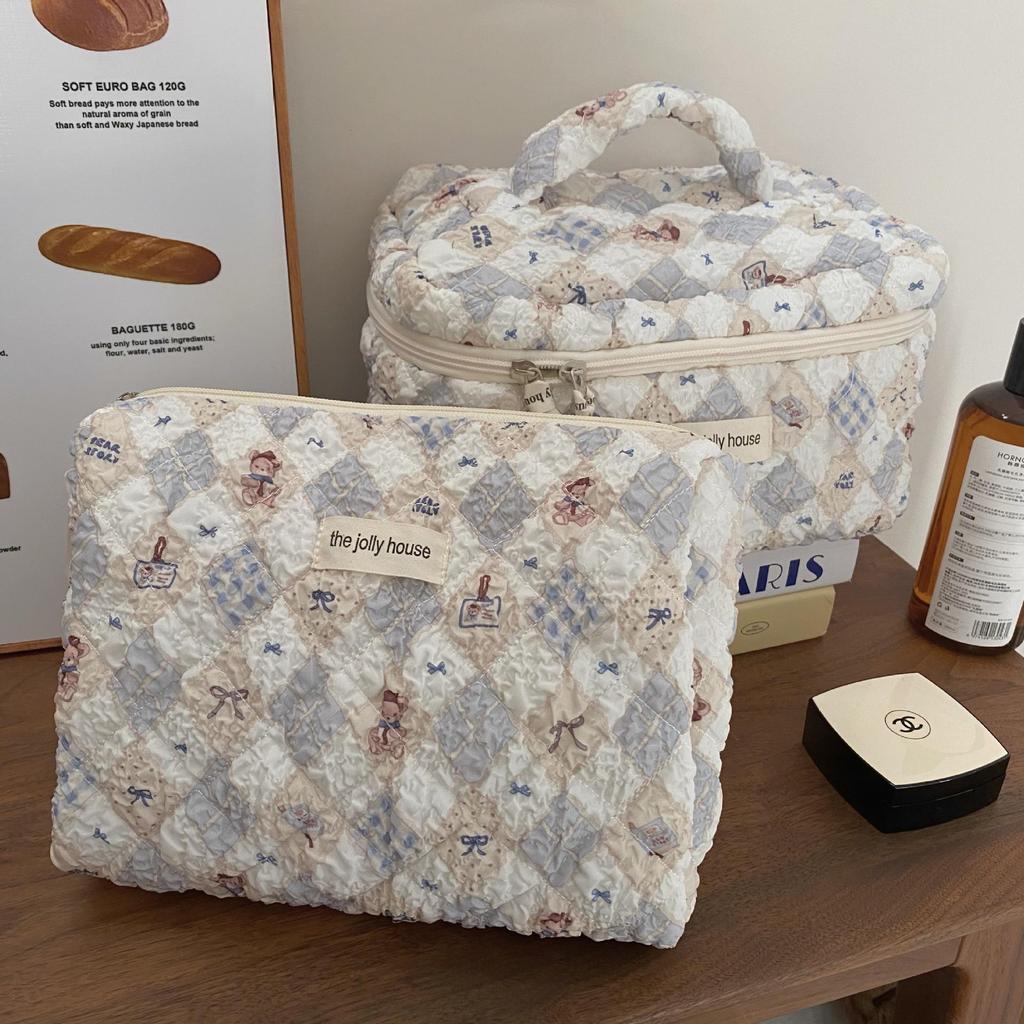 „2024 Diamond Bear Damen-Kosmetiktasche mit großem Fassungsvermögen“