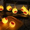 1PC Halloween Eyeball LED Lights Battery Powered Decoration String Lamps Haunted House Bar Holiday Party Spooky Lighting