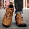 Plus Size 48 Men Handmade Ankle Boots High Quality British Chelsea Men Leather Casual Shoes Fashion No Slip Breathable Man Shoes
