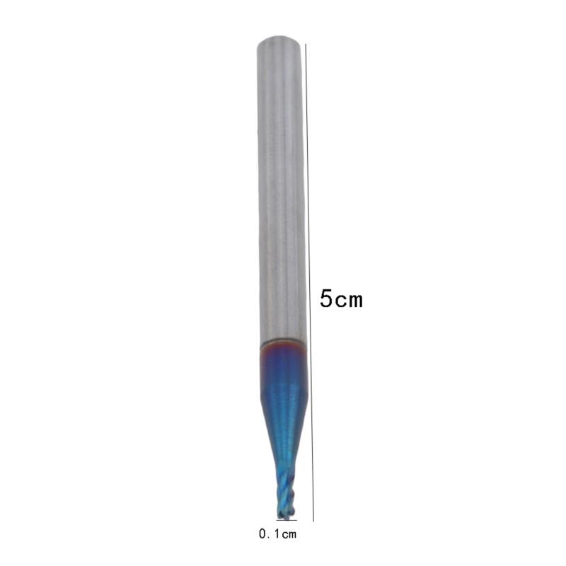 High Quality Durable Flat Nose Carbide End Mill 4-Flute CNC Spiral Upcut Bit Milling Cutter