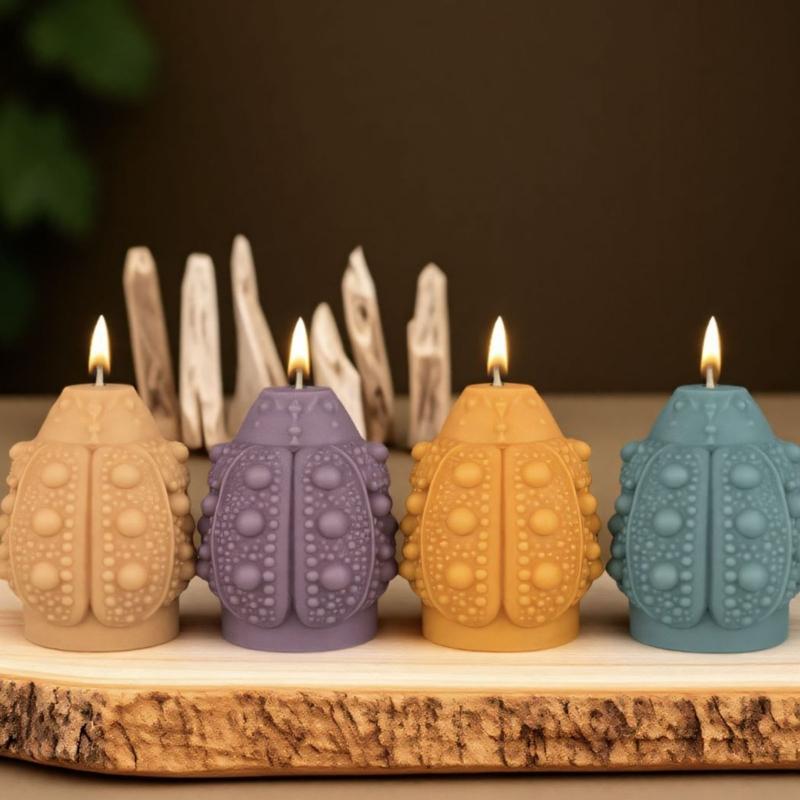 Insect Figurine Silicone Candle Molds for Candle Soap Epoxy Resin Insect Shape Silicone Molds for Gypsum Decoration