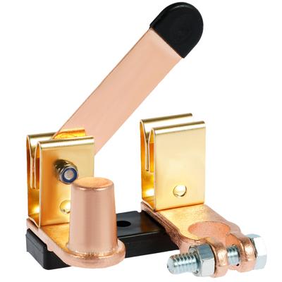 250/750A Isolator Power Cut Off Battery Disconnect Switch Solid Brass Battery Isolator Switch Anti-Theft Battery Kill Switch