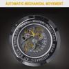 Hollowed Out Men's Fully Automatic Mechanical Watch Stainless Steel Men's Luminous Waterproof Luxury Fashion Skeleton Watches