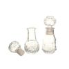 1Pc 50ml Whisky Glass Liquor Bottles With Screw Cap For Alcohol Carved Perfume Honey Jar Mini Container Wedding Handmade Gift