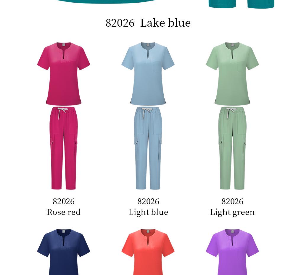 Children’s Hospital Nurse Uniform - Women's Breathable, Sweat-Absorbent Medical Scrub Set