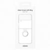 Custodia per Samsung Galaxy Z Flip 4 Clear Cover Anello Trasparente
