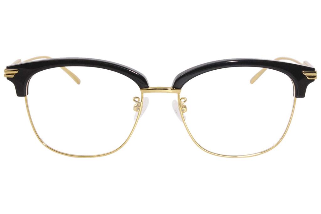 Bottega Veneta Eyeglasses Frame Men's BV1011OA-006 Black/Gold