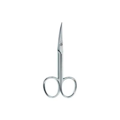 Tijeras de manicura curvas profesionales cromadas Beter para cutículas