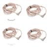 Flexible and Reliable Cable for ZST/ZSR/ED12/ES3/ZS10/ZSN/ZSNPRO Headphones