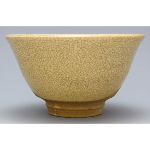 Seto ware "Sanji Gosan" Matcha Bowl, Approx. 14cm diameter x 8cm height, Seto Karatsu Pottery, Made in Japan, 139-0027