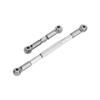 Steering Pull Rod Set for WPL RC Military Truck Upgrade Spare Parts Servo AccessoriesTi Color