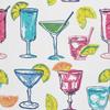 Outdoor Dekostoffe Oxford - Motiv Cocktail | Dx8438