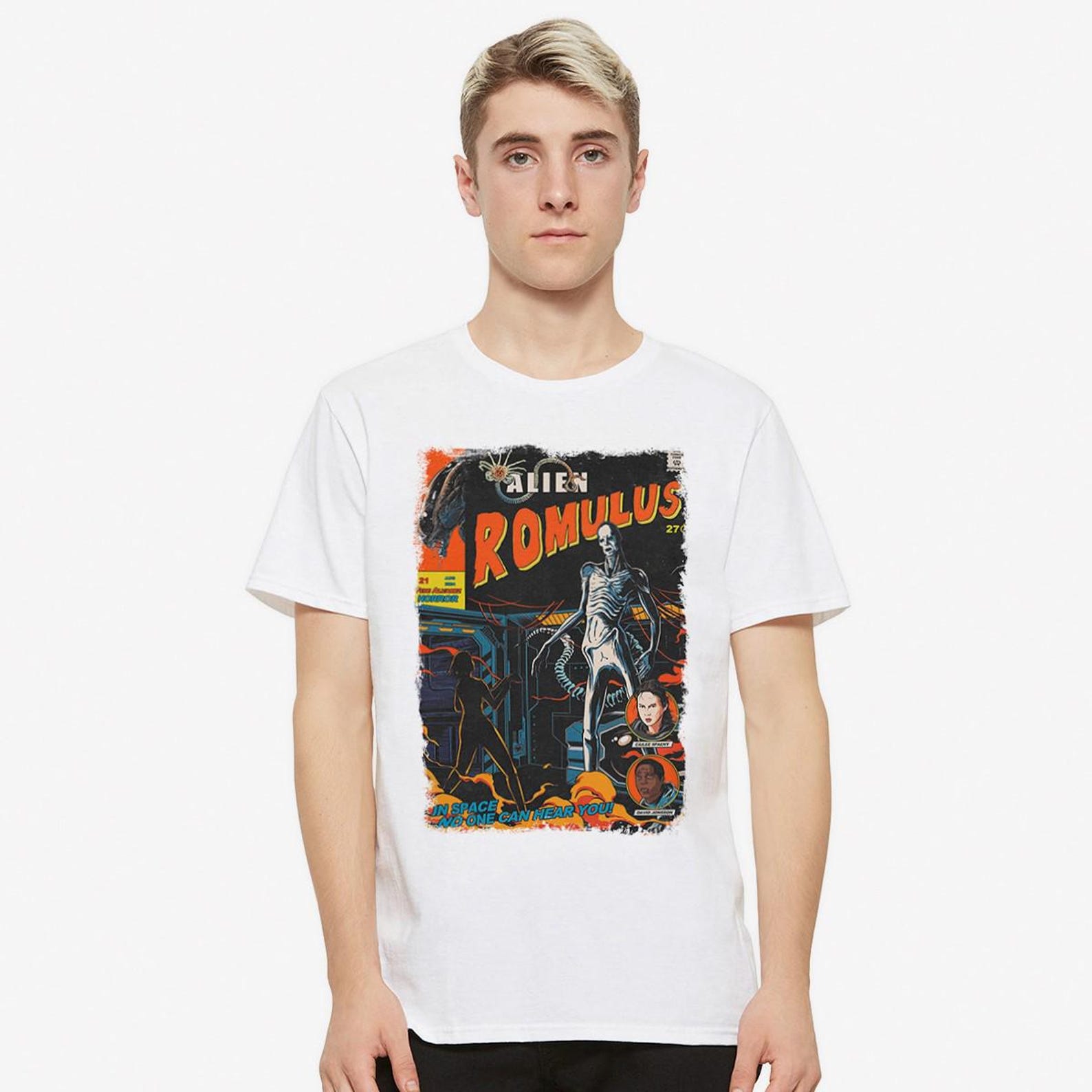 Alien Romulus Comics T-Shirt, Men s and Women s Sizes (XEN-574200) 3XL