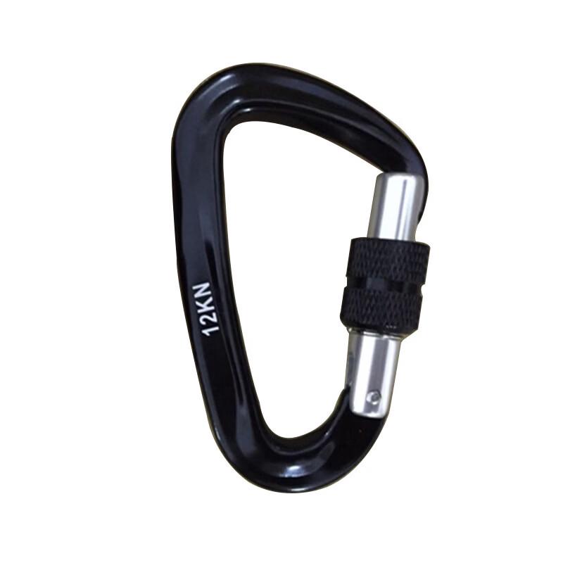 Ying Jia 12KN Aluminum Alloy D-Shape Screw Gate Carabiner