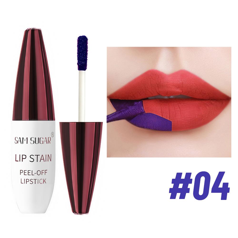 Peel Off Rose Pink Lesk na rty Matný obrys Tetování na rty Vodotěsný přenos Odolný proti odtržení Přírodní odstín na rty