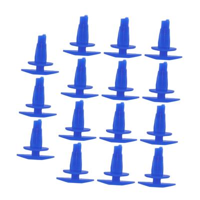 COSMEVIVI 100 pièces Bande d'étanchéité Boucle Attaches Rapides pour Voiture Clips de Fixation Attaches pour Voiture Clips et Attaches