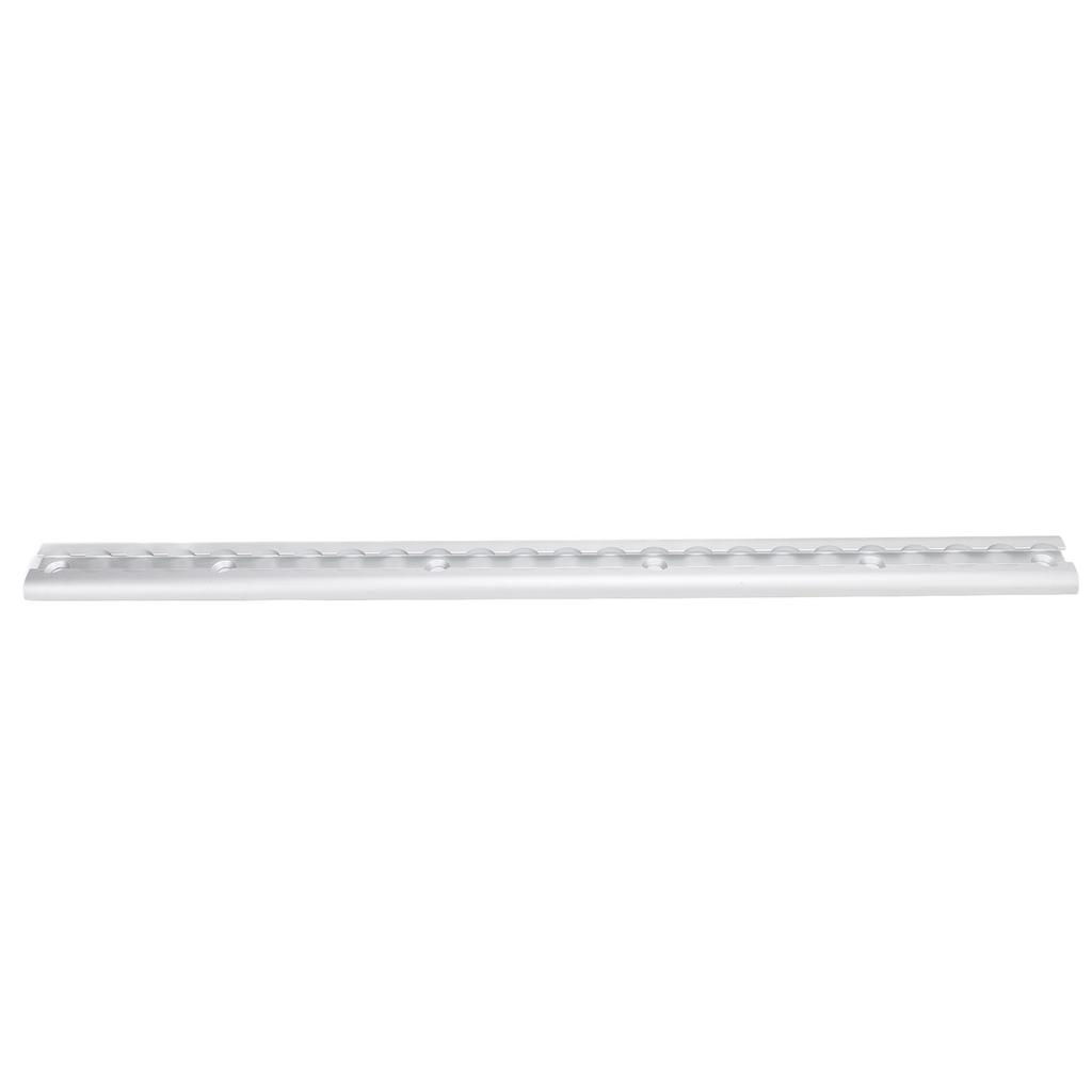 L Track Rail with Drilled Hole Securing Loads Robust Tie Down Aluminium Airline Rail for Truck Beds Trailers