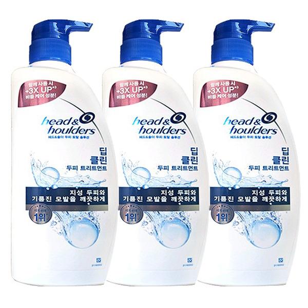 Head & Shoulders Лечение 850мл x3 Глубокое очищение