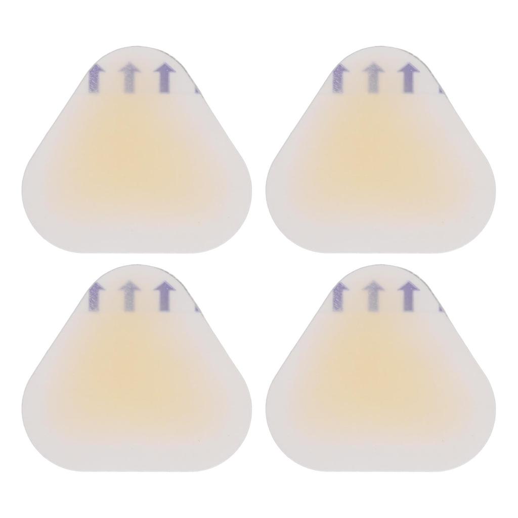 10 Stück Blasenpflaster, Mehrzweck-Blasenpflaster, dünnes Licht, verhindert Abrieb, Gel-Klebe-Blasenpflaster für die Ferse 