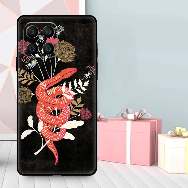 The Snake and Fern Case For Samsung Galaxy M16 M31 M21 M13 M33 M53 M15 M35 M55 M36 M56 M12 M32 M52 M14 M34 M54