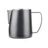 450ML Coffee Steaming Pitcher Food Grade Ergonomic Handle Milk Frothing Pitcher Stainless Steel V-shaped Mouth Milk Jug