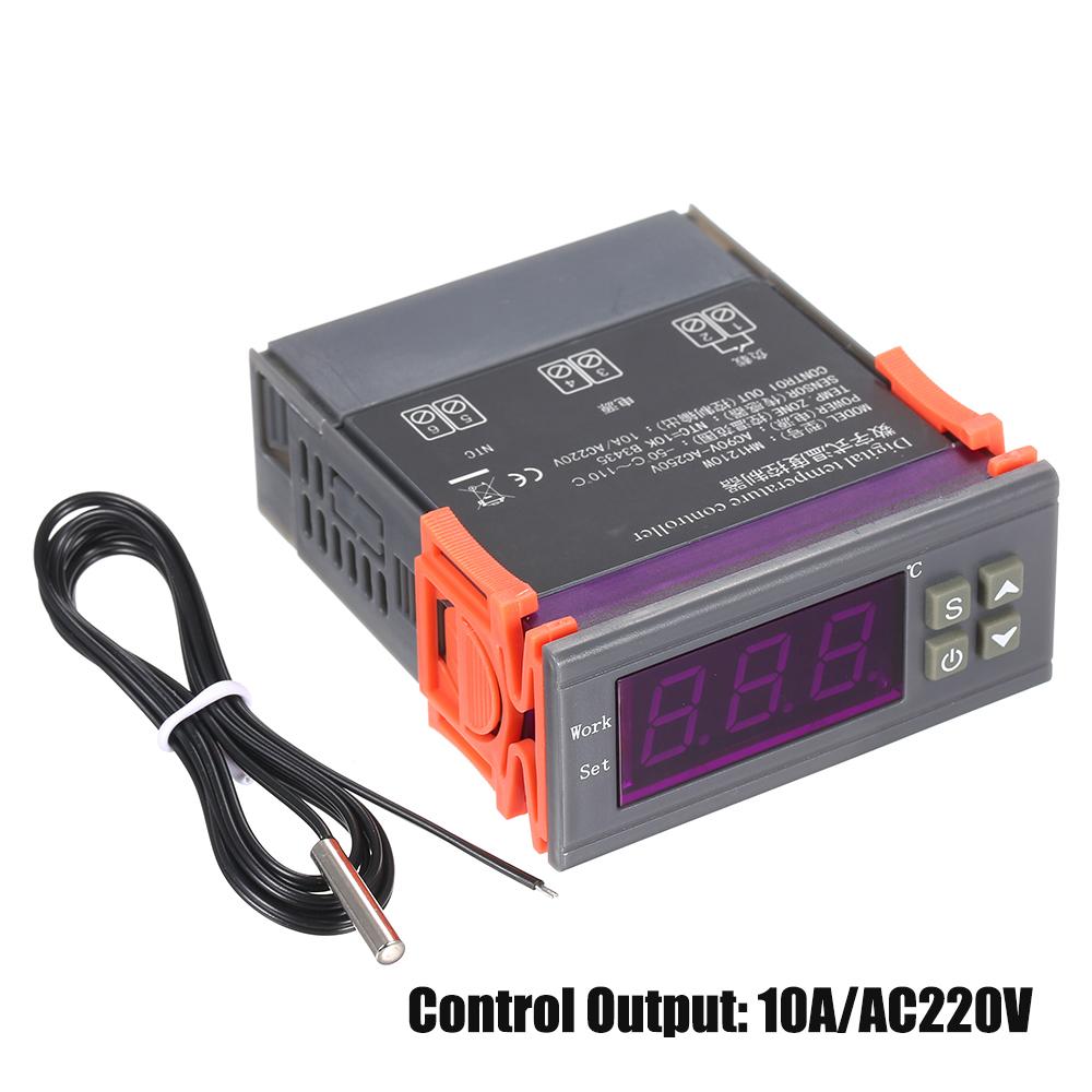 MH 1210W Intelligent Microcomputer Digital Temperature Controller High Accuracy Heating Cooling Temperature Control