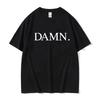 Rapper Kendrick Lamar DAMN Same Graphics Women Clothing Tee Shirt Homme Short Sleeve Round Neck Printing Pullover T-Shirt 333...