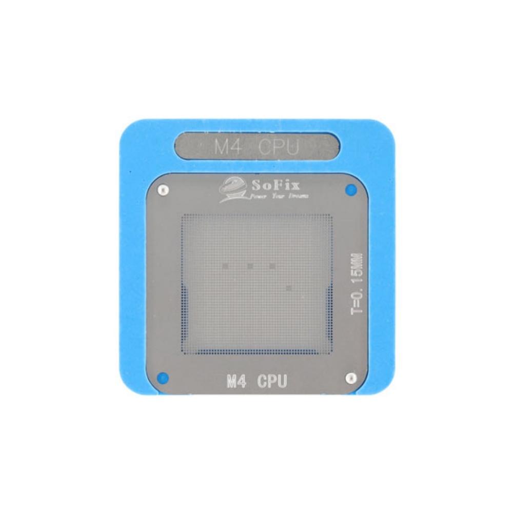 Sofix Upgrade M4 M2 Pro CPU Reballing Jig with Stencil BGA Reballing Kit Logic Board BGA reballing Magnetic Stencil for Macbook
