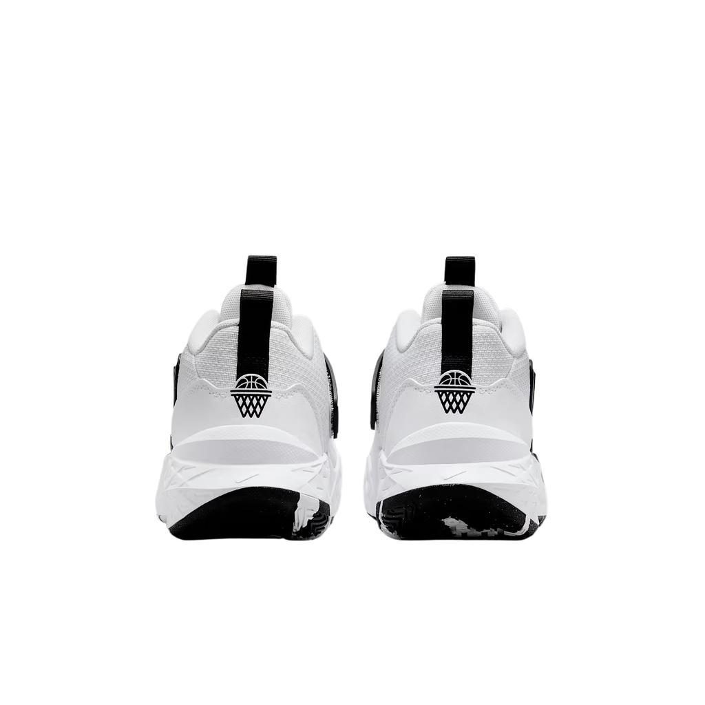 Nike Team Hustle D12 GS Weiß Schwarz Kinder Sneaker HF6279-101