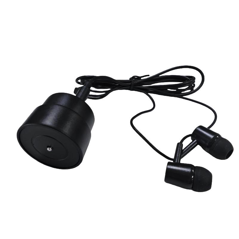1 Set Water Cement Steel Pipe Wall Microphone Listen Detector Wall Pipe Leak Listen Detector Wireless 12Ma High Strength