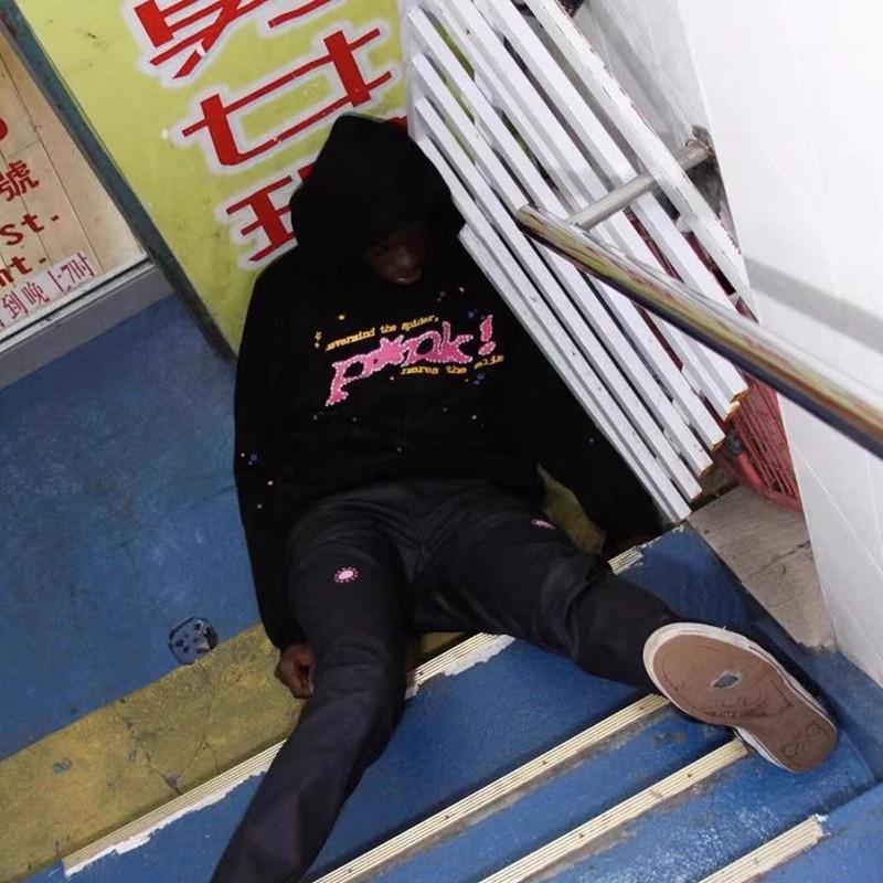 Young Thug Sp5der Pink Hoodie for Men & Women