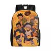 Custom HXH Anime Backpack for Men Women School College Student Bookbag Fits 15 Inch Laptop Bags