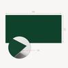 Decorative Vinyl Wall Tiles With Print Dark Green Color 6X60X30 Cm
