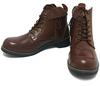 WILDWING Swallow Dark Brown 27cm Genuine Leather Motorcycle Boots - Stylish, Perfect for City Walking, Recommended for Beginners - WWM-0003-270-DBR