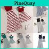 Cozy Mother And Daughter Fashion Casual Boho Stripe Maxi Matching Dress Combo