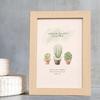 8/10-Inch Wooden Photo Frame High Clarity Glass Back Support Modern Heavy Duty Desktop Picture Display Decorative Frame Home Supplies