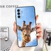 Giraffe Animal Pattern Soft Phone Case for Samsung A17 A37 A57 A16 A26 A36 A56 A15 A25 A35 A55 A14 A24 A34 A54 A13 A23 A33 A53 A
