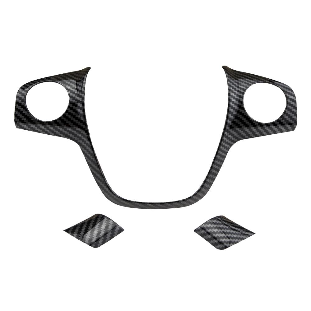 ABS Car Steering Wheel Trim Cover Sticker Decoration for Ford Focus 3 MK3 Sedan Hatchback Kuga Escape 2012 2013 2014