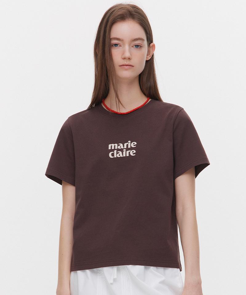 MARIE CLAIRE Basic Logo Short Sleeve T-Shirt (Magbts09M)