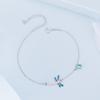 Silver Bracelet Women's Bracelet Dragonfly Cubic Zirconia 925 Sterling Silver Trusky