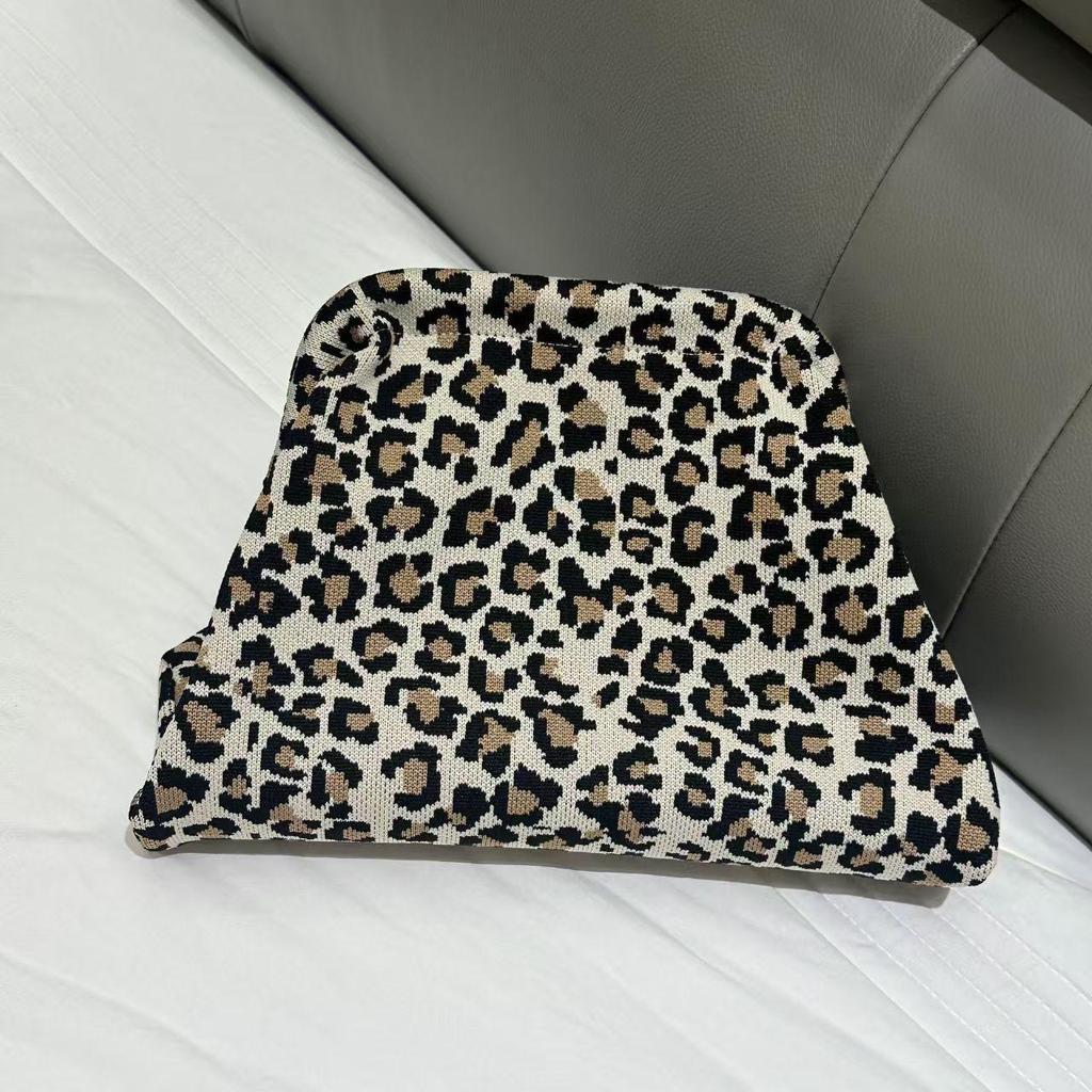 2025 Trendige Damen Colorblock Gestreifte Clutch und Make-up-Tasche