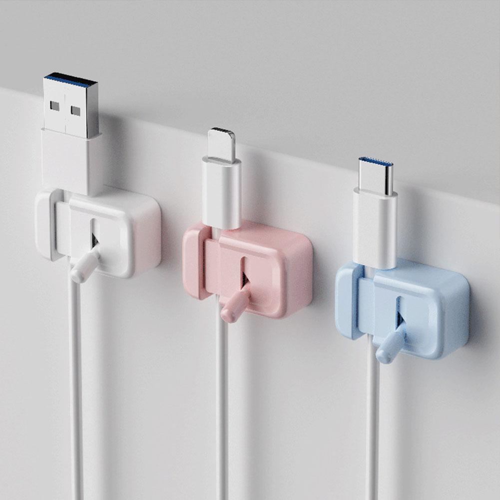 New Creative Cable Management Box For Extension Cord Line Clips Charging Earphone Wire Organize D7O1
