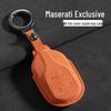 Alcantara Suede 3D Key Bag for Maserati Ghibli/LevanteGT