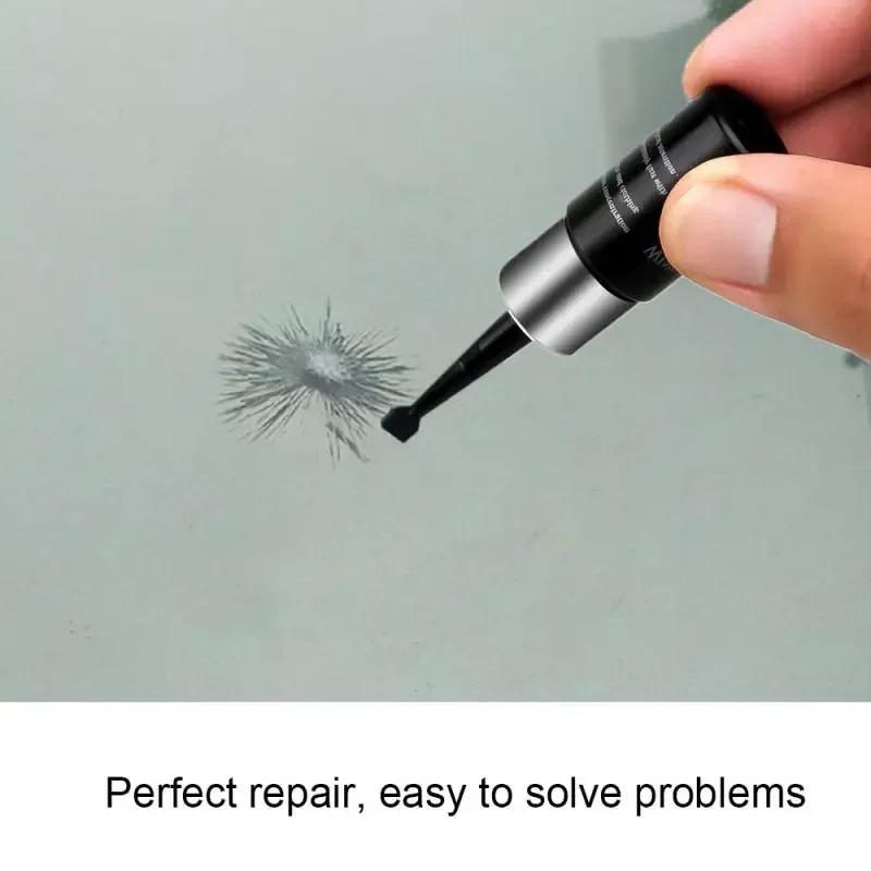 Set de agent lichid pentru repararea zgârieturilor din sticlă auto Geam geamuri Nano zgârieturi fisuri CrackResin Instrumente agent de reparare Accesorii auto