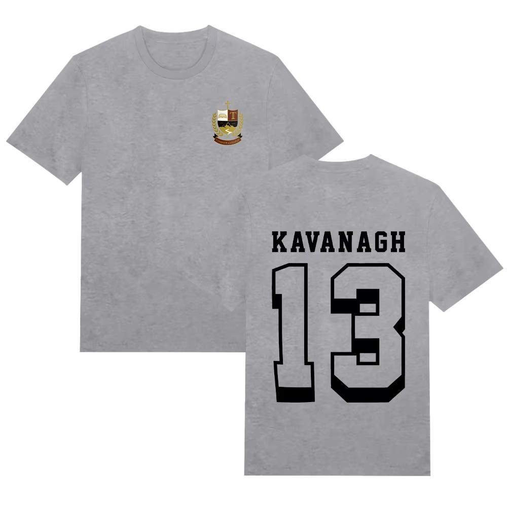 Moda Estiva Trendy Maglietta Uomo Donna Top Vintage 6 Ragazzi di Tommen T-shirt Kavanagh 13 Maglietta con Stampa Estetica Manica Corta Cotone Magliette Casual