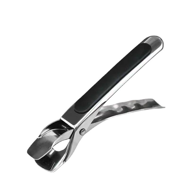 Anti-Scald Gripper Clip  Dish Non-Slip Plate Bowl Clip Retriever Tongs Silicone Handle Bowl Dishes Anti-Scald Kitchen Tool