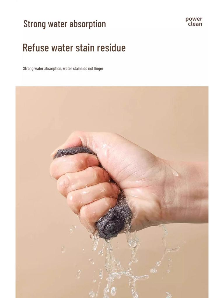 Reusable and Disposable Kitchen Dishcloths - Thick, Washable, Dual-Use Wet & Dry Scouring Pads