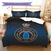 Club Brugge KV Pattern Bedding,Quilt Set Quilt Cover Pillowcase Home Birthday Gift(1 * Duvet Cover + 2 * Pillowcase, Without Core)