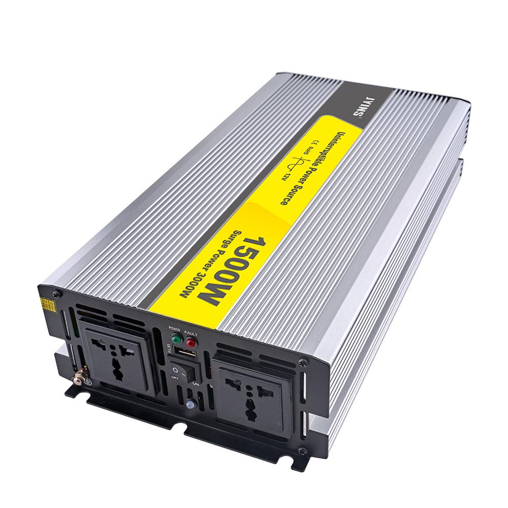 1500W Pure Sine Wave Inverter 24V To 220V Solar/Car UPS Converter
